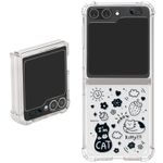 [S2B] Clear TPU+PC Bumper Case Galaxy Z Flip6 – Crystal Clear, Shock-Absorbing, Camera & Button Protection for Galaxy - Made in Korea